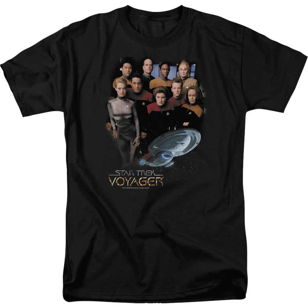 Cast Photo Star Trek Voyager Tshirt